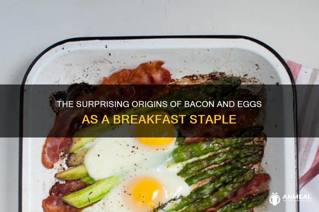 who invented bacon and eggs for breakfast