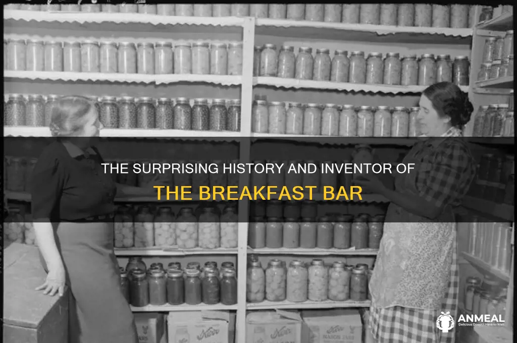who invented breakfast bar