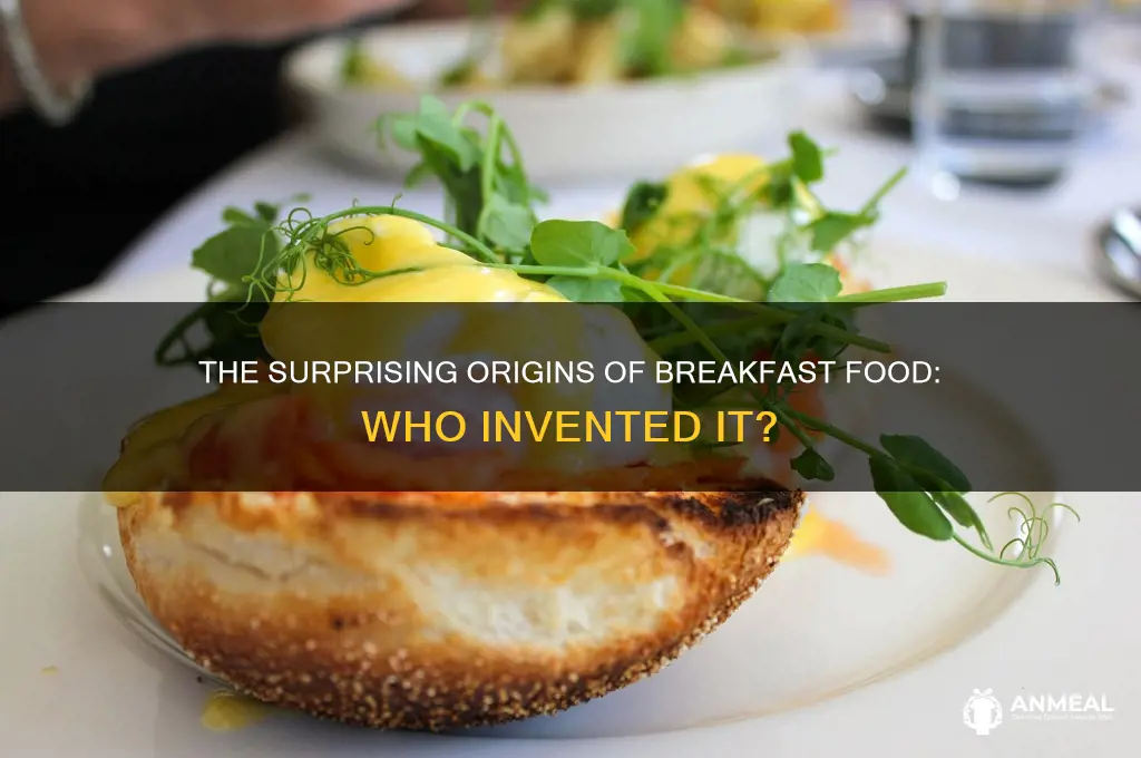 who invented breakfast food