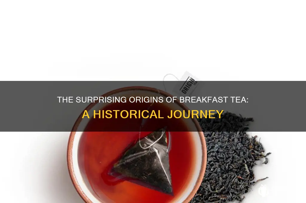 who invented breakfast tea