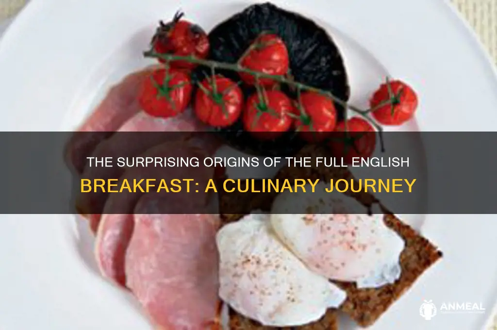 who invented full english breakfast
