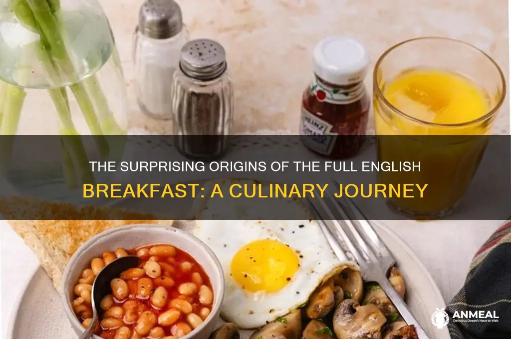 who invented the full english breakfast