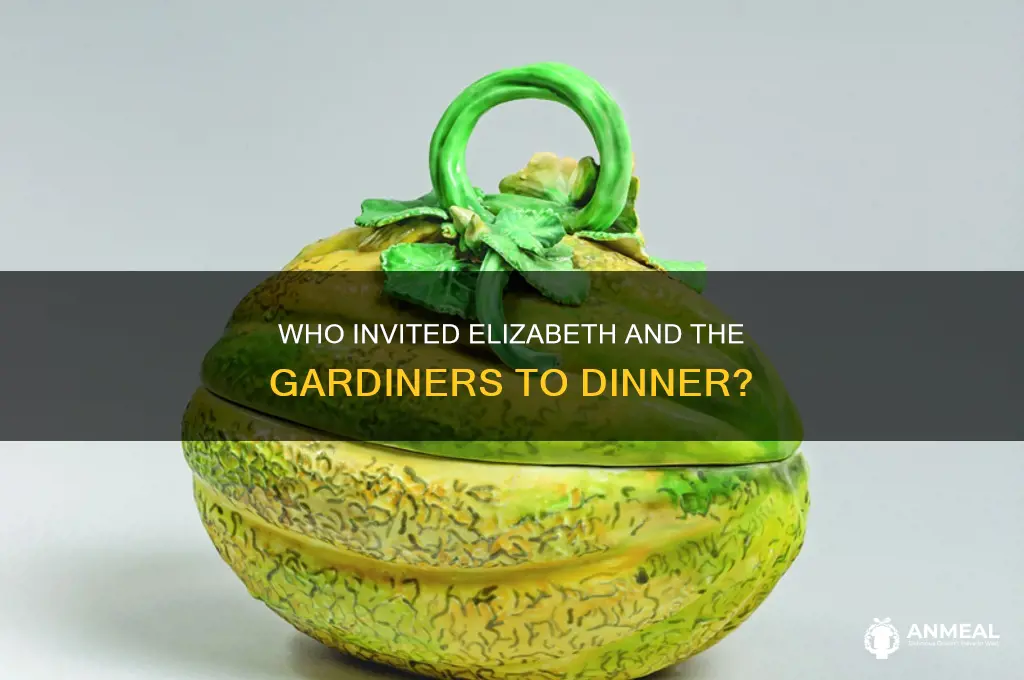 who invited elizabeth and the gardiner