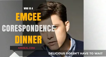 Who is an Emcee? Unveiling the Role at Correspondence Dinners