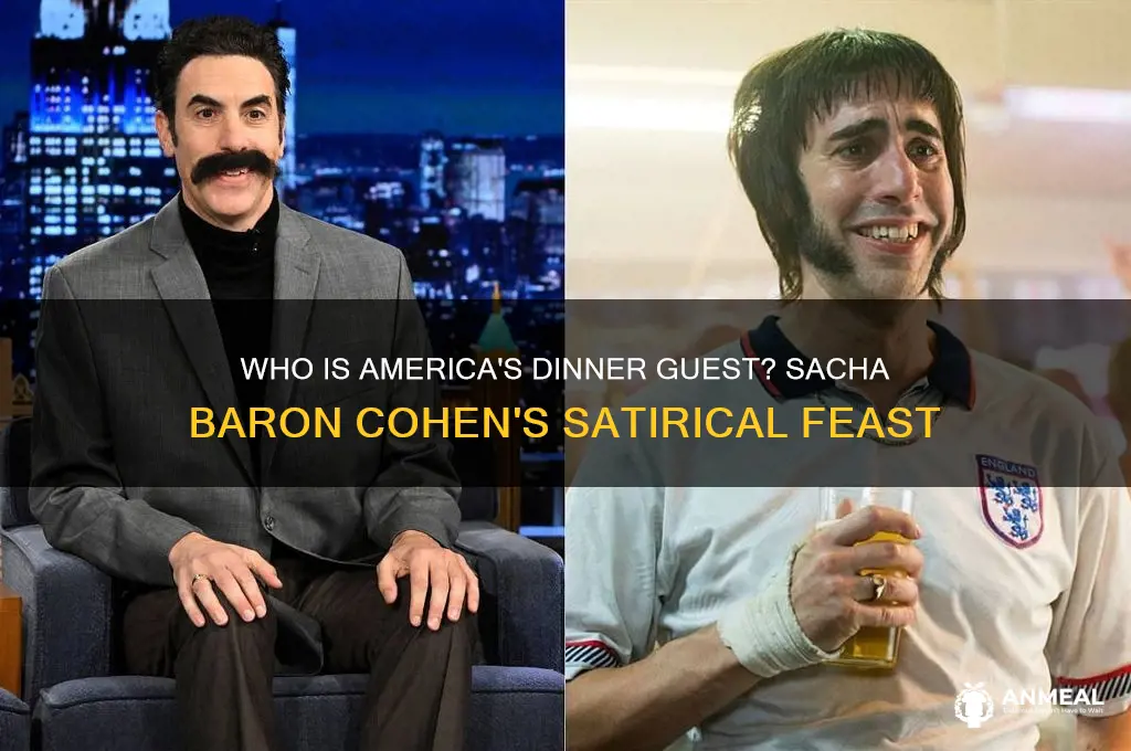 who is america dinner sacha baron cohen