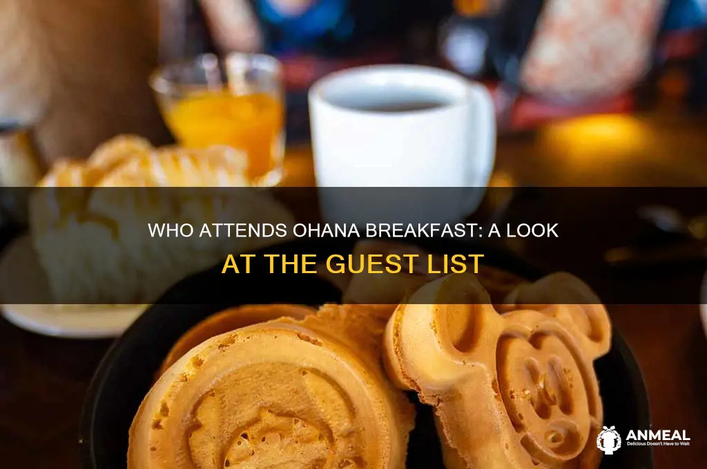 who is at ohana breakfast