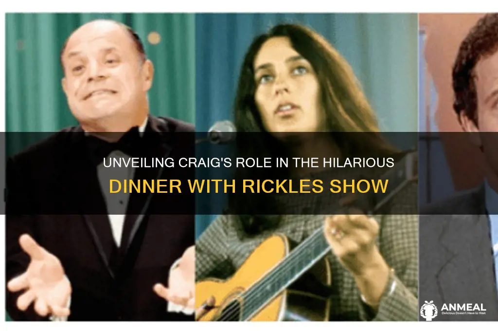 who is craig on dinner with rickles