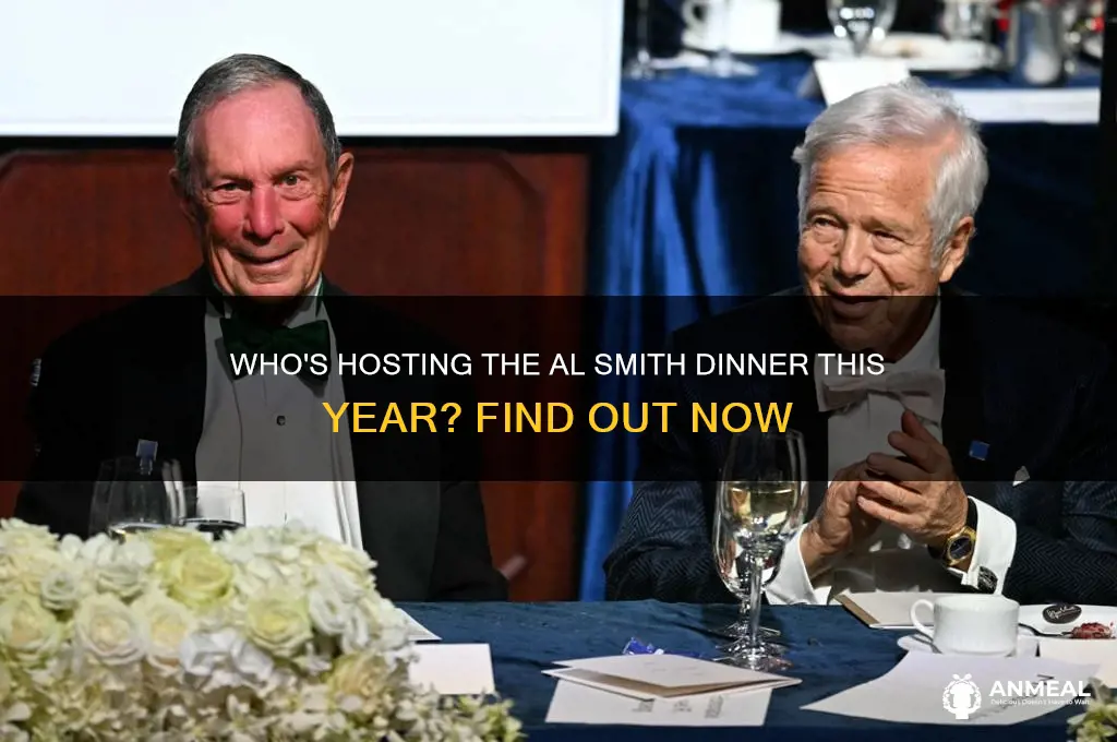who is hosting al smith dinner
