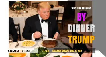 Trump's Dinner Lead: Who's Ahead in the Race by Evening?