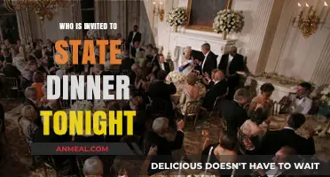 Tonight's State Dinner Guest List: Who's Joining the President?
