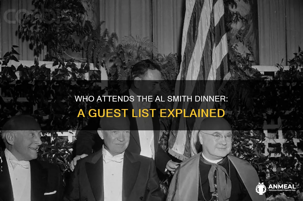 who is invited to the al smith dinner