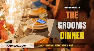 Who's Invited to the Groom's Dinner: A Complete Guest List Guide