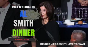 Who's on the Dais at the Al Smith Dinner?
