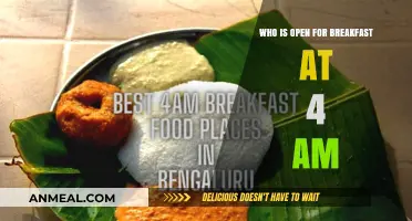 Early Birds: 4 AM Breakfast Spots Open Near You