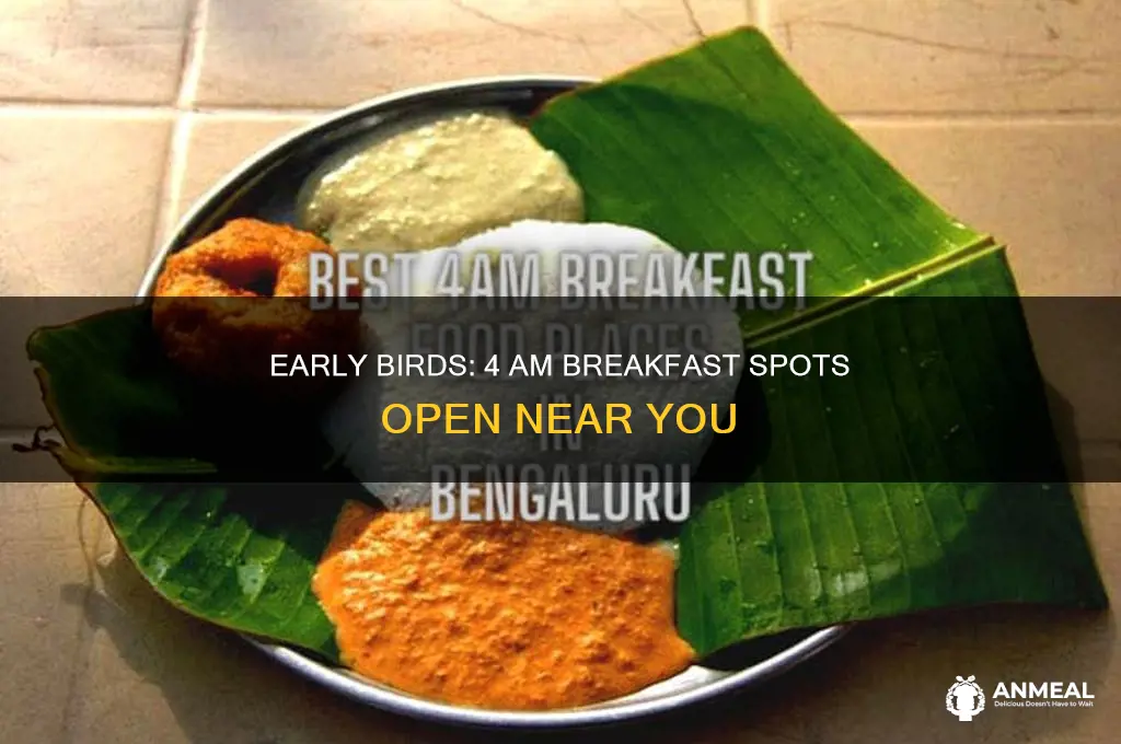 who is open for breakfast at 4 am