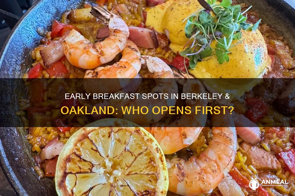 who is open for breakfast early berkeley oakland