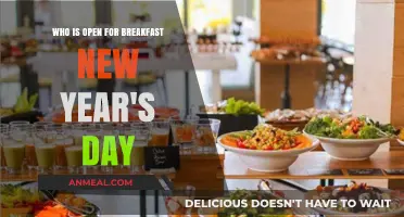 New Year's Day Breakfast Spots: Who's Open on January 1st?