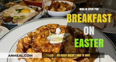 Easter Breakfast Spots: Who's Open for Brunch on Easter Sunday?