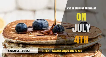 July 4th Breakfast Spots: Who's Open for Early Celebrations?