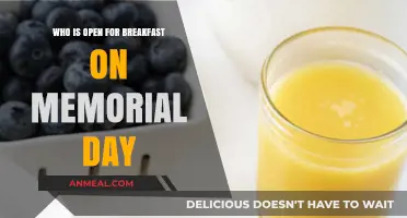 Memorial Day Breakfast Spots: Who’s Open Early for Your Morning Meal?