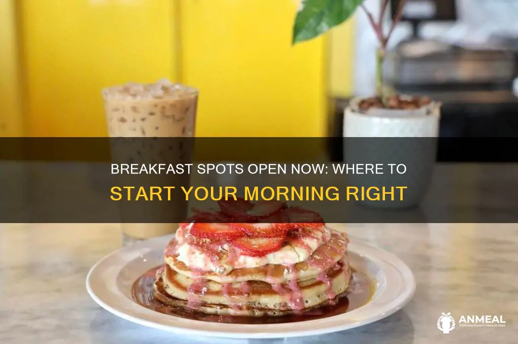 who is open for breakfast this morning