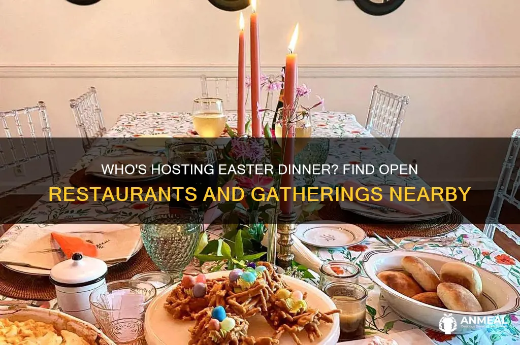 who is open for easter dinner