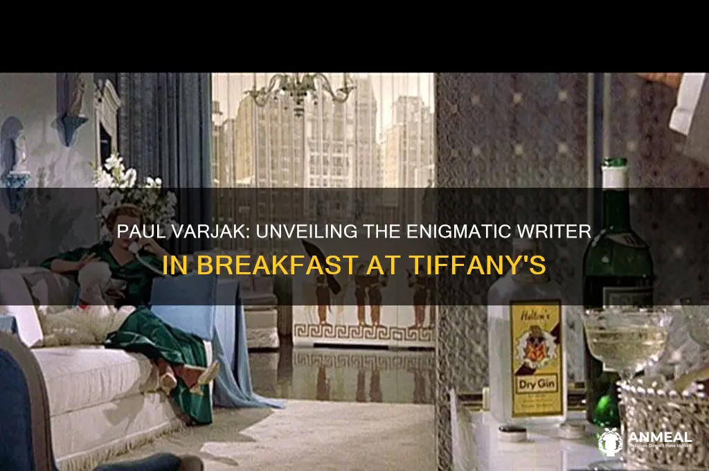 who is paul varjak breakfast at tiffany