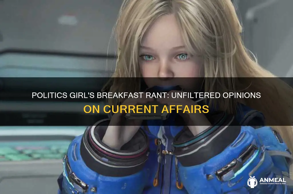 who is politics girl breakfast rant