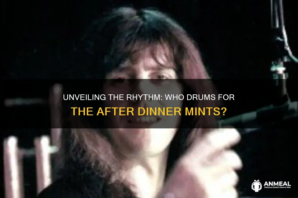 who is the drummer for the after dinner mints