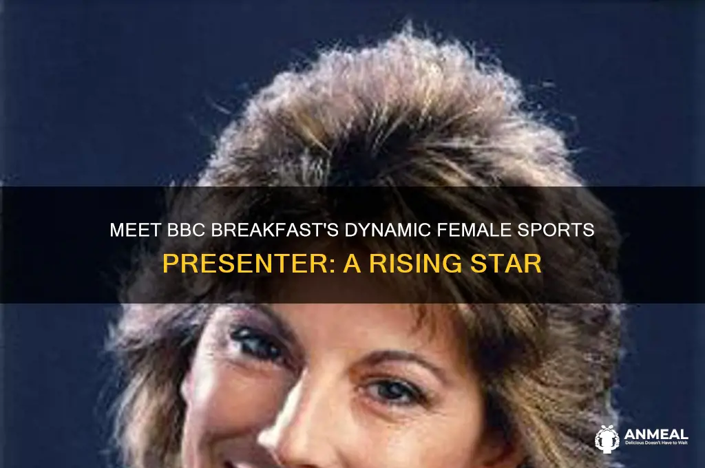 who is the female sports presenter on bbc breakfast