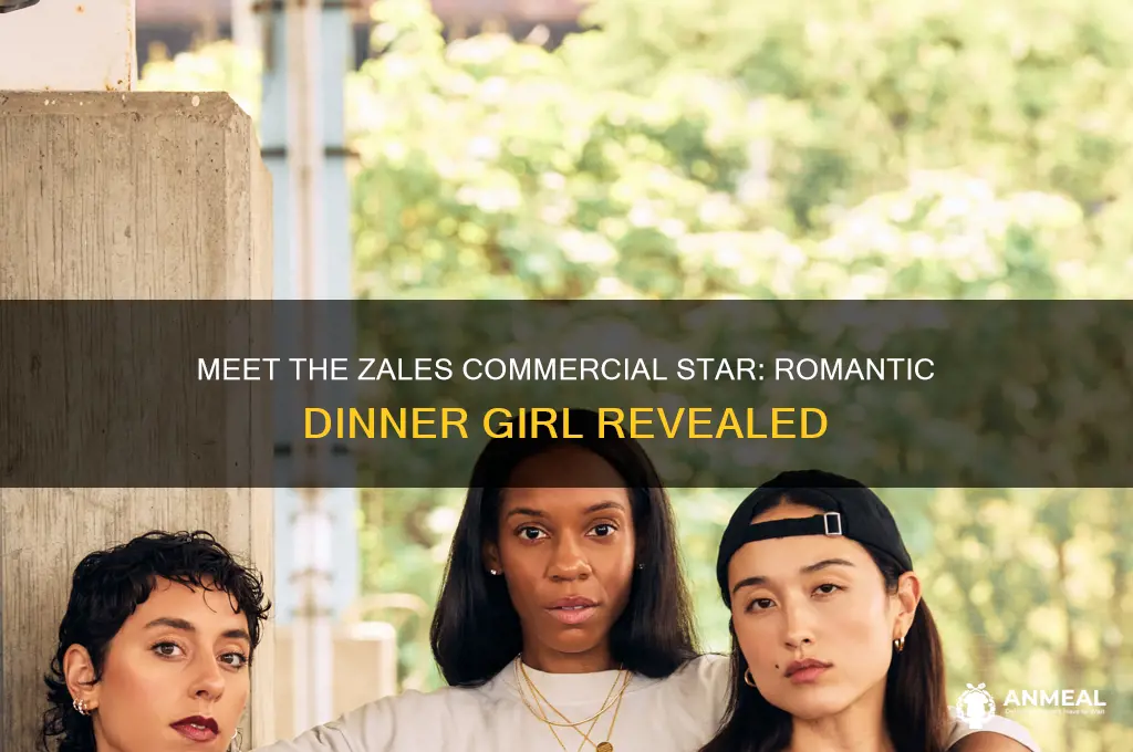 who is the girl in the zales commercial romantic dinner