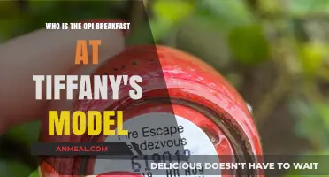 Unveiling the Face Behind OPI's Breakfast at Tiffany's Model