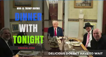 Trump’s Dinner Guests Tonight: Who’s Joining the Former President?