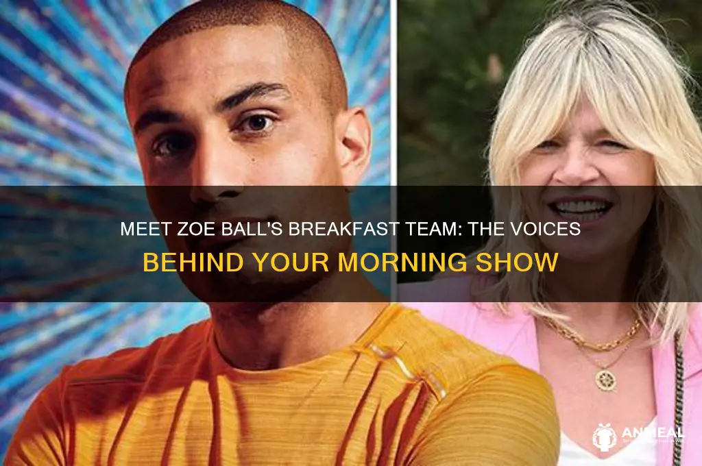 who is zoe ball breakfast team