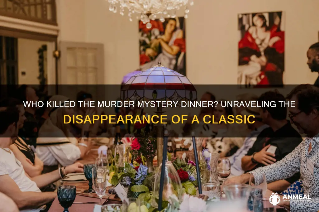 who killed murder mystery dinner