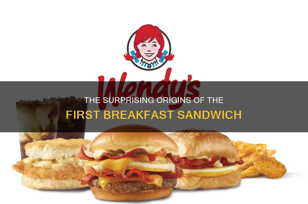who made the first breakfast sandwich