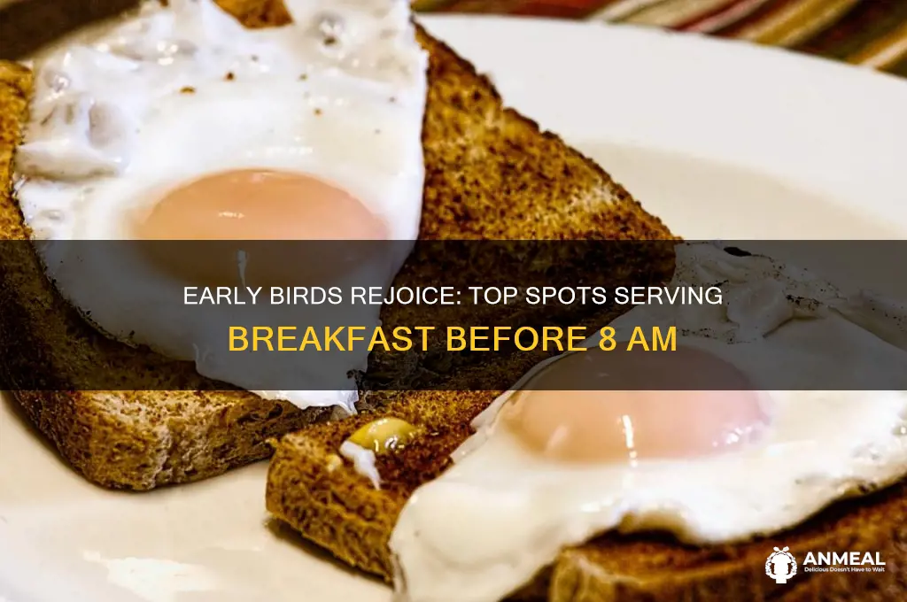 who opens early for breakfast