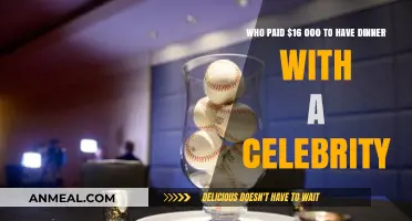 Dining with Stars: Unveiling the $16,000 Celebrity Dinner Mystery