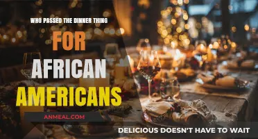 The Dinner Table Act: A Landmark Victory for African Americans