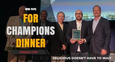 Who Foots the Bill? The Cost of the Champions Dinner