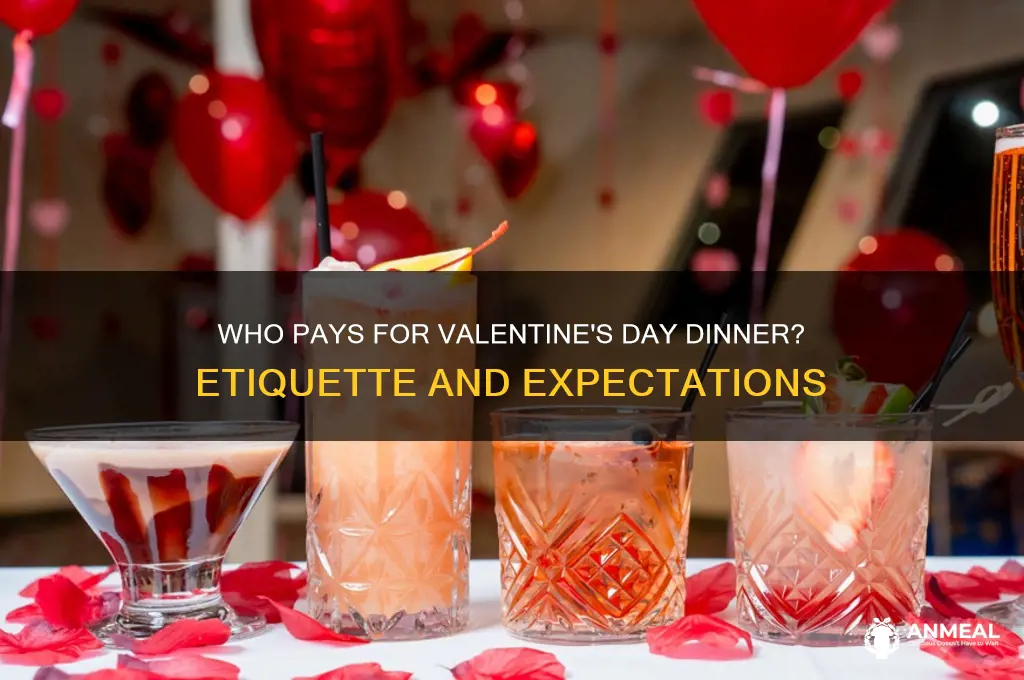 who pays for dinner on valentine