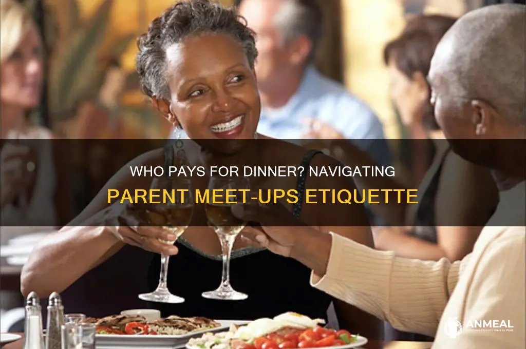 who pays for dinner when parents meet