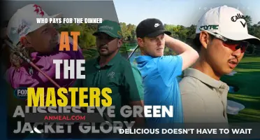 Who Foots the Bill for the Masters Dinner?