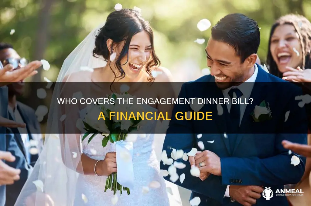 who pays for the engagement dinner