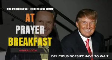 Burnett's Role: Who Chose Her to Introduce Trump at Prayer Breakfast?