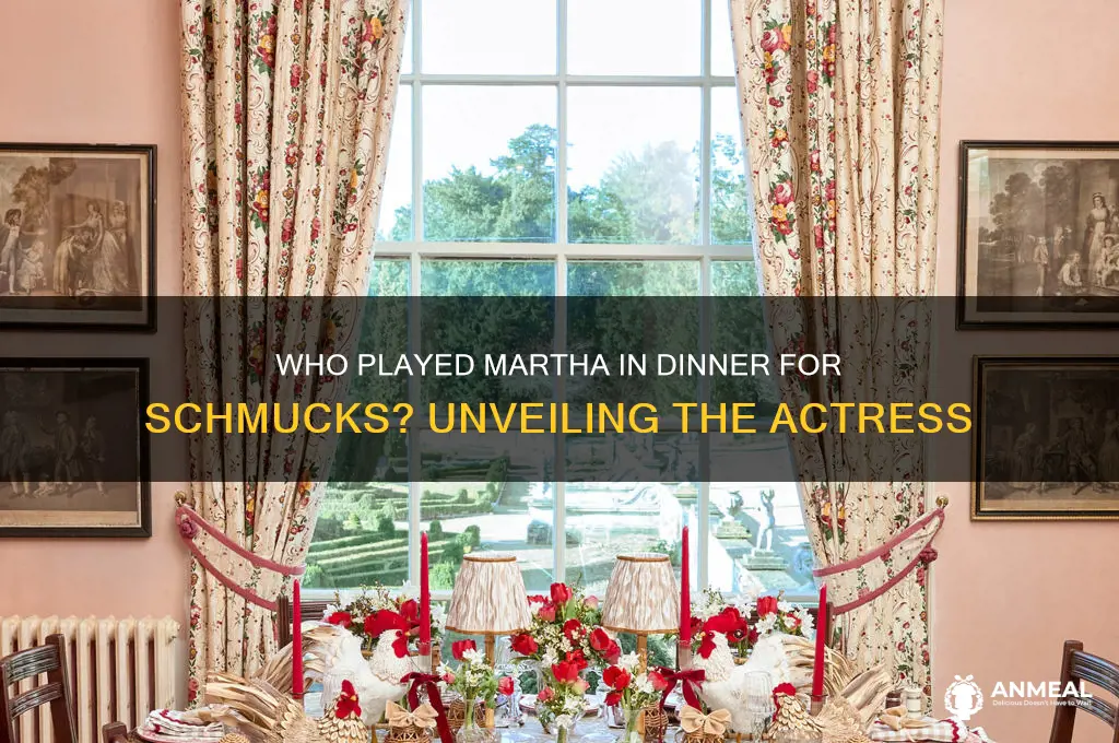 who played martha in dinner for schmucks