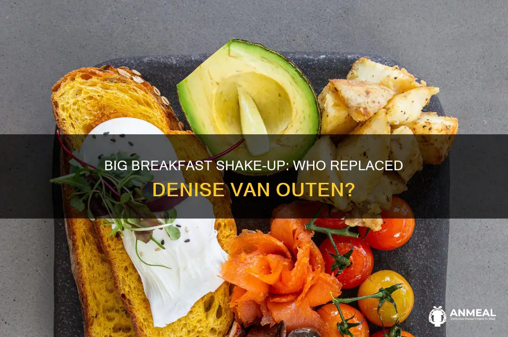 who replaced denise van outen on big breakfast