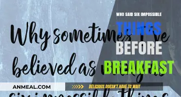 Who Said Six Impossible Things Before Breakfast? Unraveling the Quote's Origin