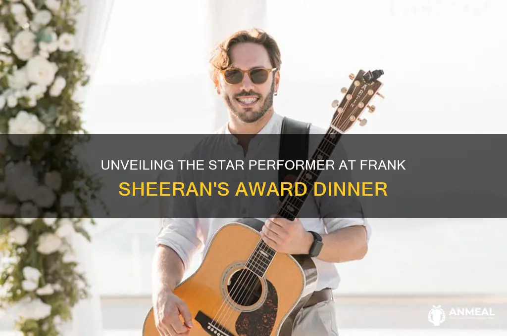 who sang at frank sheeran