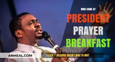 Who Sang at the President's Prayer Breakfast? Unveiling the Artist